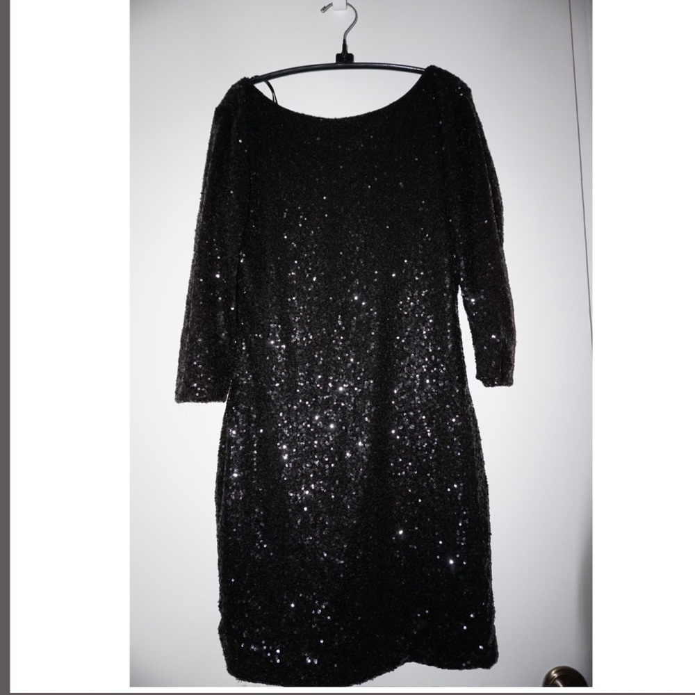 Gianni Bini Black sequin dress